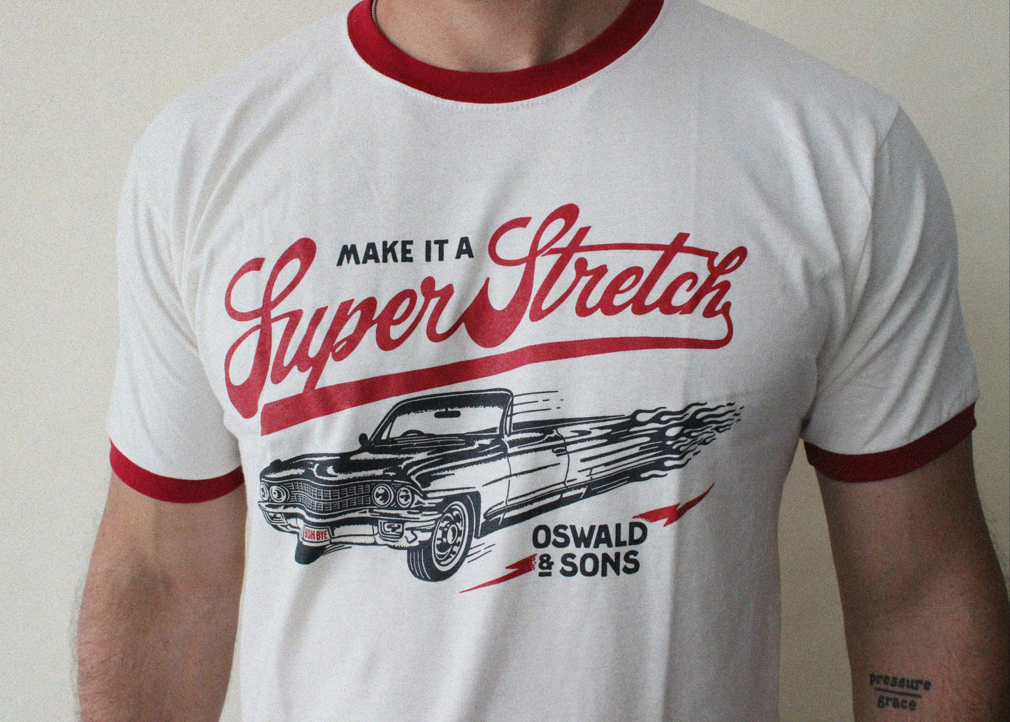 The Super Stretch Tee | Oswald & Sons