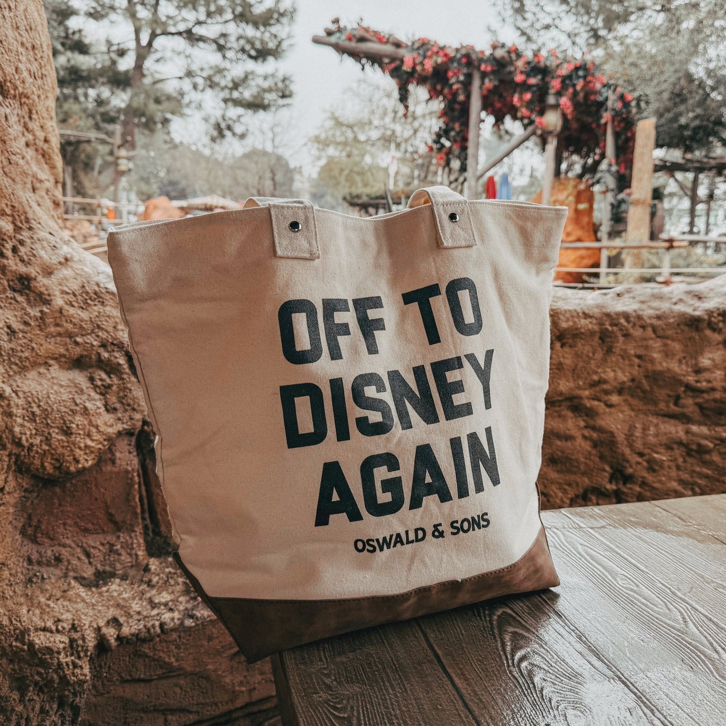 Off To Disney Again Tote Bag