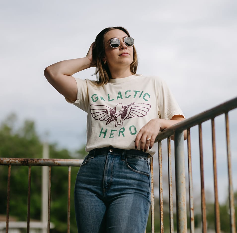 The Galactic Hero Tee | Oswald & Sons