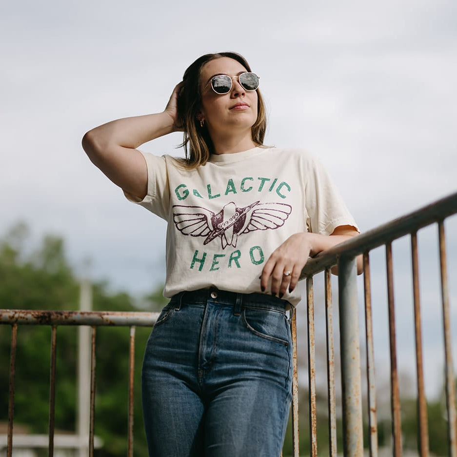 The Galactic Hero Tee | Oswald & Sons