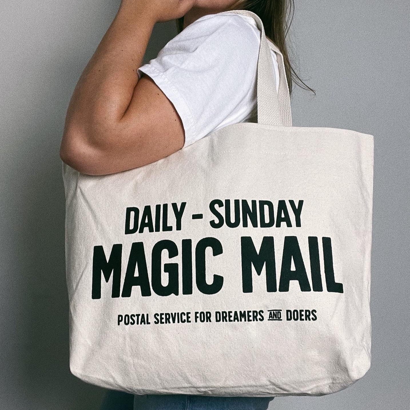 The Magic Mail Oversized Tote | Oswald & Sons