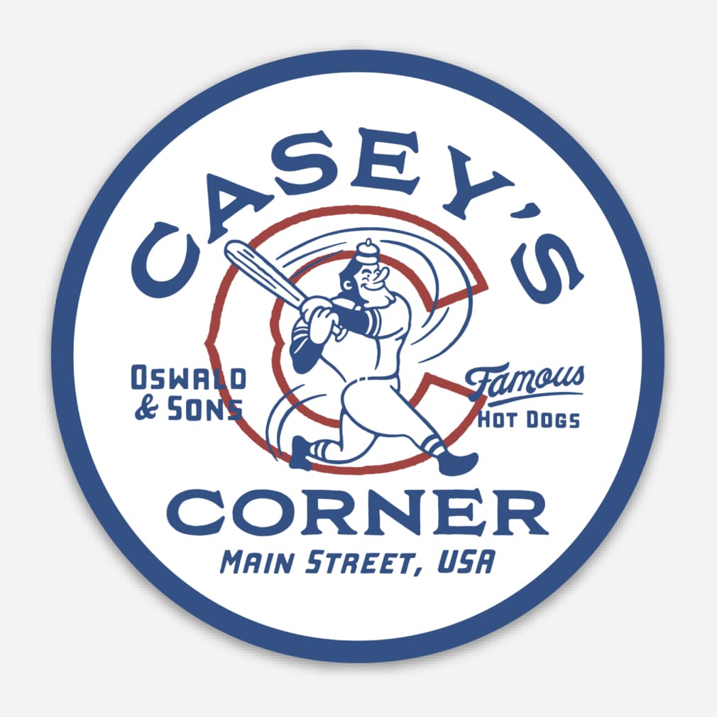 Casey's Corner Sticker | Oswald & Sons
