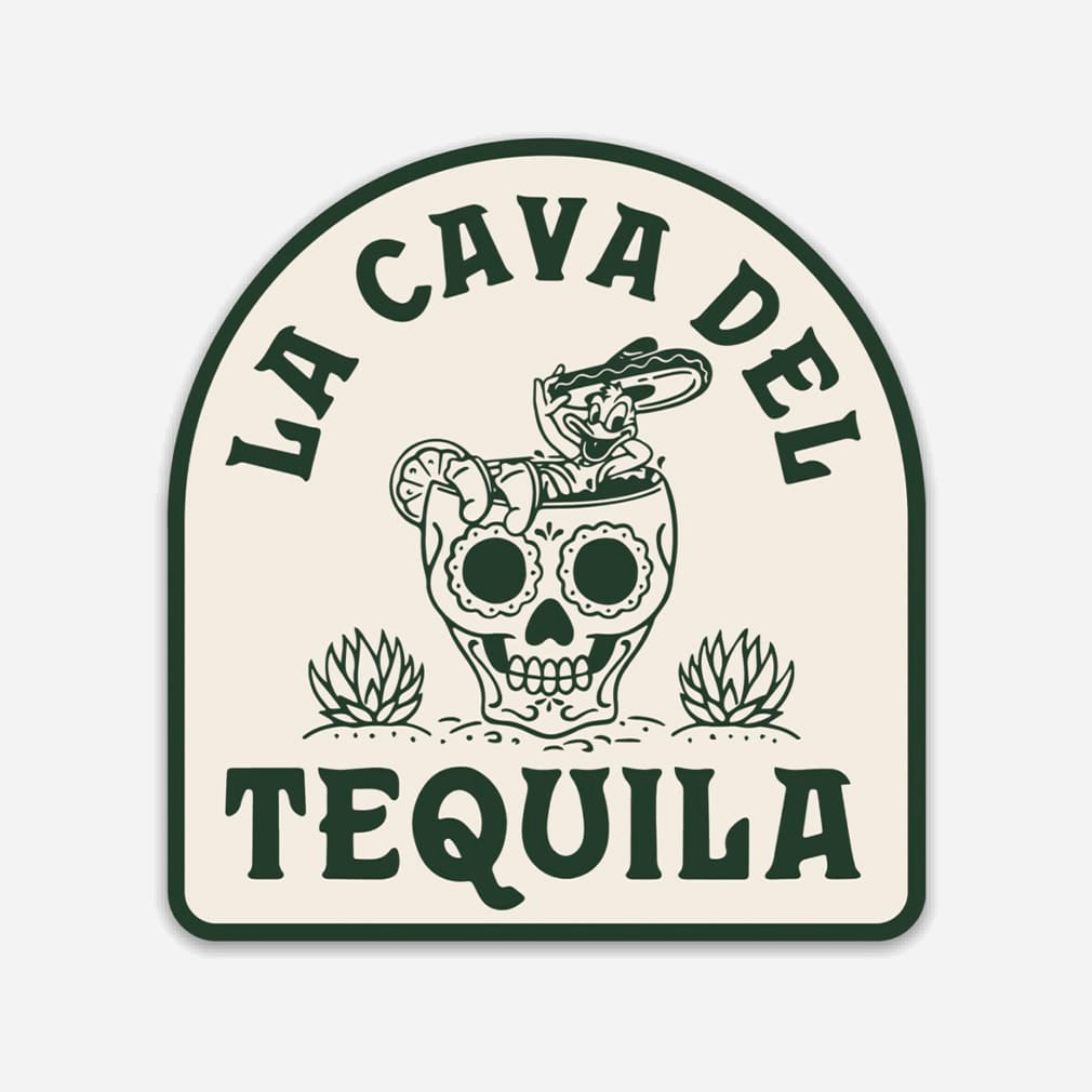 La Cava del Tequila Sticker | Oswald & Sons