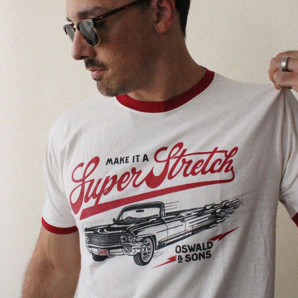 The Super Stretch Tee | Oswald & Sons