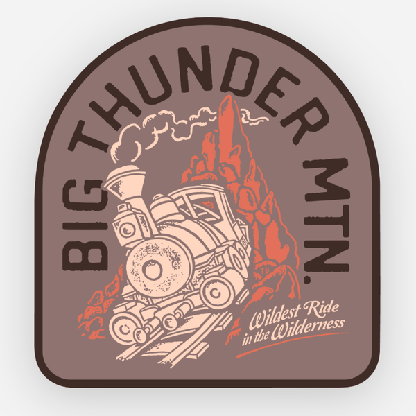 Big Thunder Sticker | Oswald & Sons