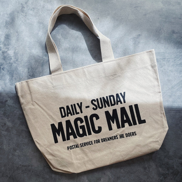 The Magic Mail Oversized Tote | Oswald & Sons