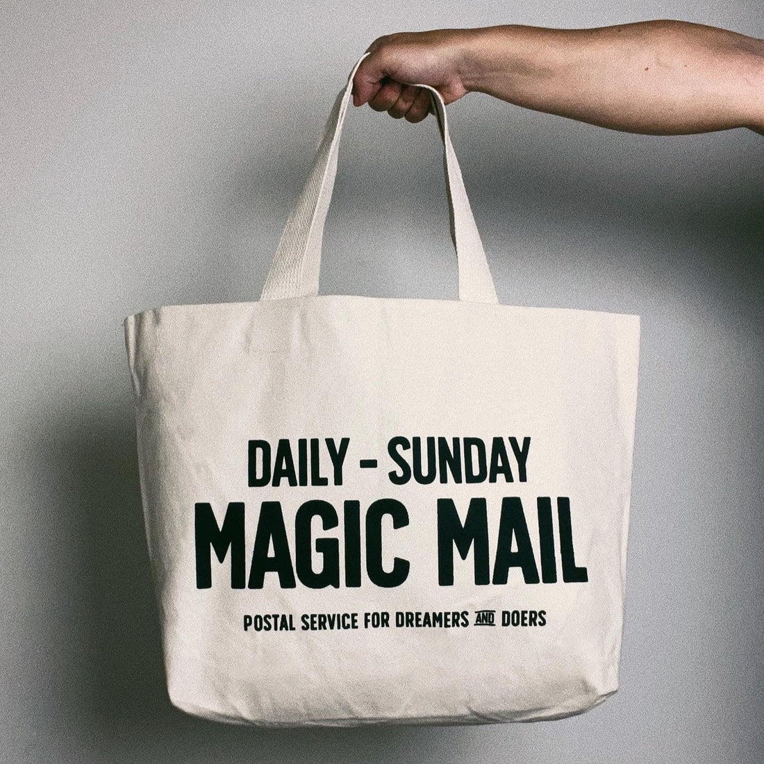 The Magic Mail Oversized Tote – Oswald & Sons