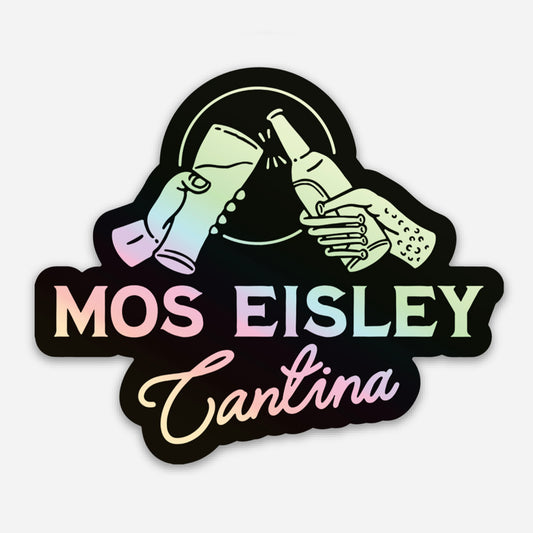 Mos Eisley Holographic Sticker