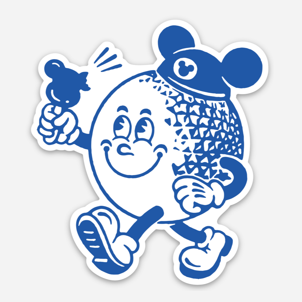 Sammy Small World Sticker Disney Epcot – Oswald & Sons